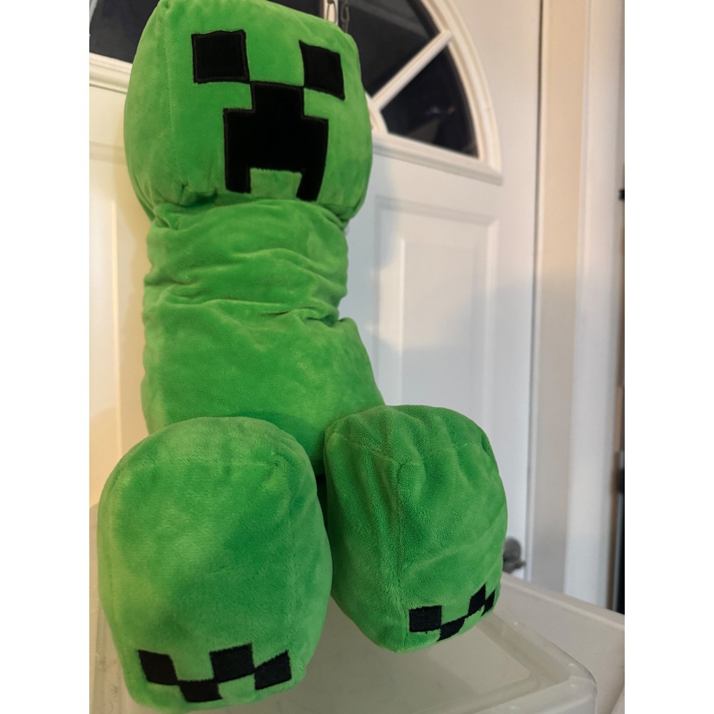 Minecraft Creeper Plush Large 20" Stuffed Toy Pillow Mojang 2020 Gamers